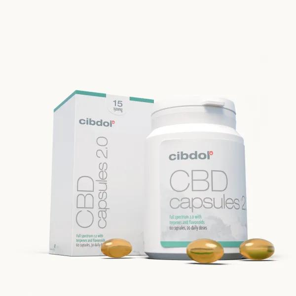 CBD-kapslar 15 %