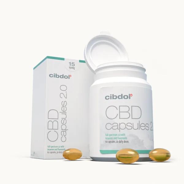 CBD-kapslar 15 %