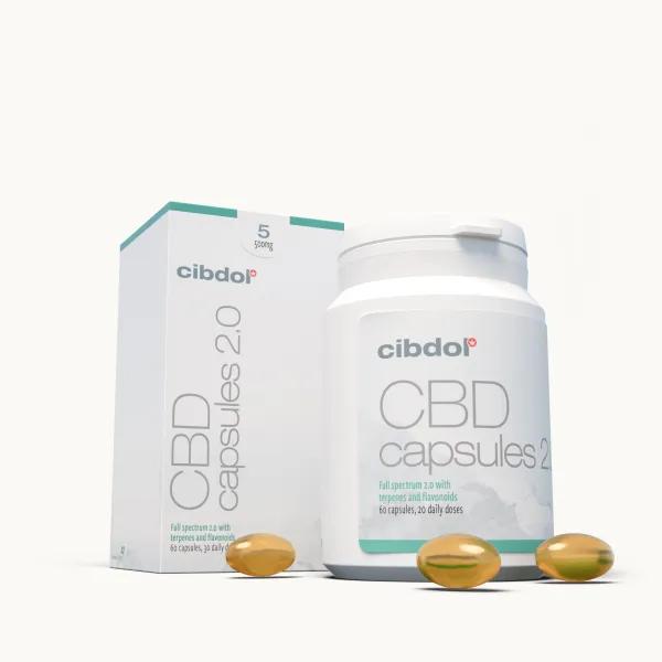 CBD-kapslar 5 %