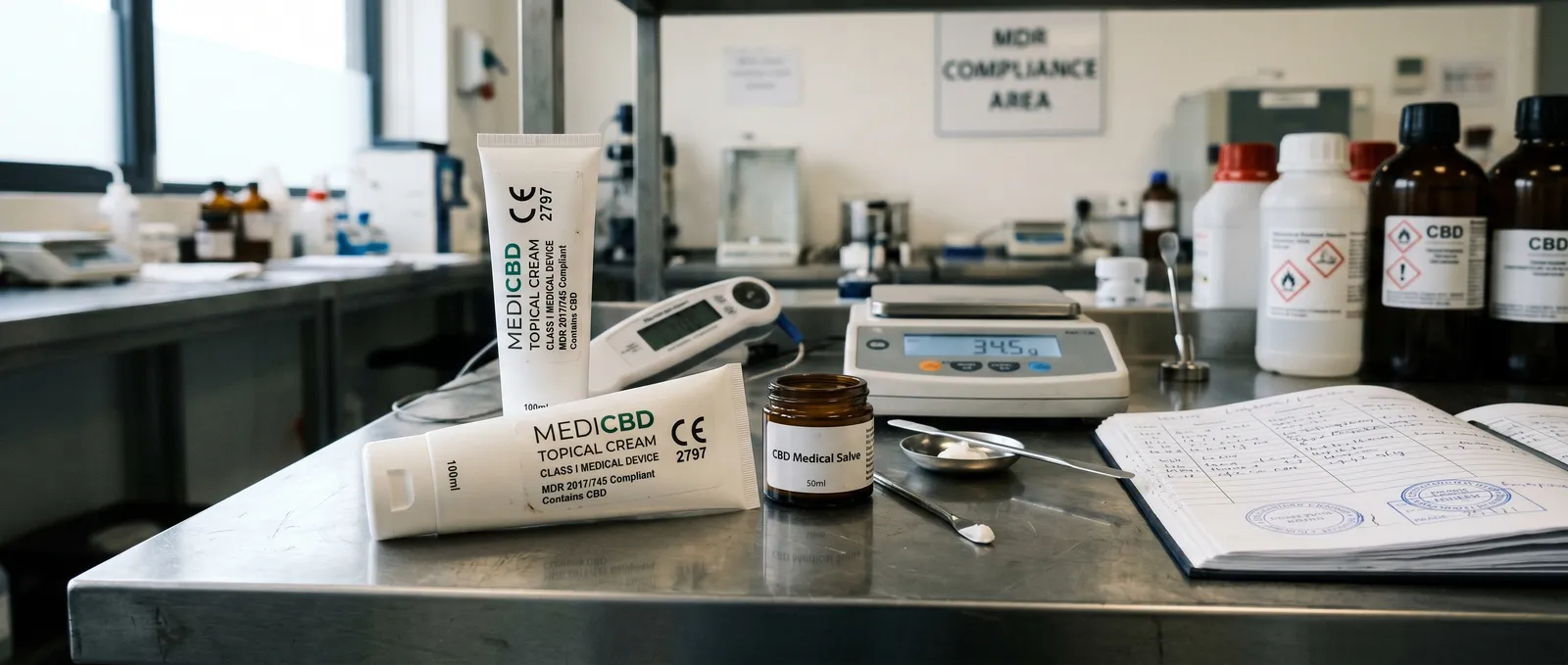 AZARIUS · What Are CBD Topical Creams — and What Does "Class I Medical Device" Actually Mean?